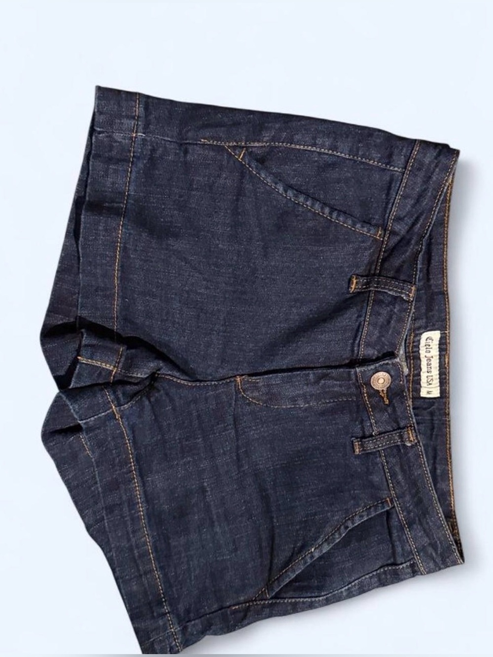 Dark Indigo Denim Women's Shorts